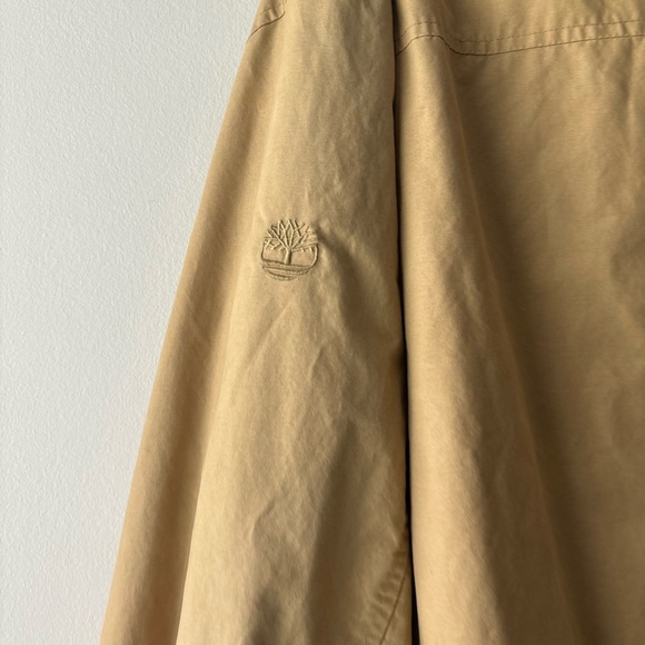 Men's Timberland cream colro wind braker‎ zip up jacket size XL - Picture 8 of 9